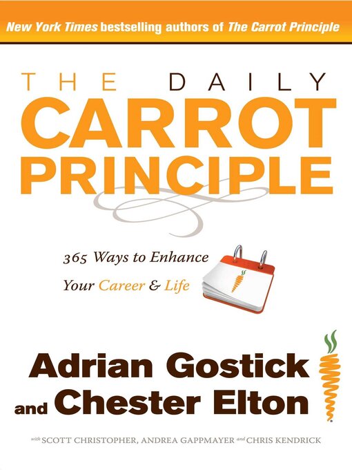 Title details for The Daily Carrot Principle by Adrian Gostick - Wait list